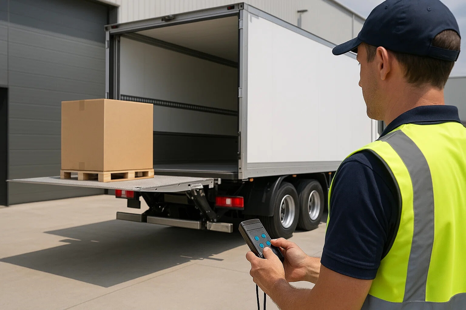 Post: 7 beneficios de un sistema de control remoto en tu plataforma elevadora de camión