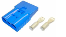 Conector batería SBE 320 azul para carretilla elevadora