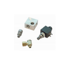 Electroválvula 24v distribuidor hidráulico plataforma elevadora camión Behrens Eurolift.